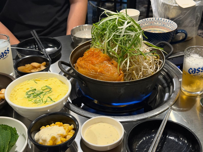 서면 한식 술집 신촌양푼이 서면본점 매운갈비찜에 묵은지 추가 필수 서면 노포 맛집 추천
