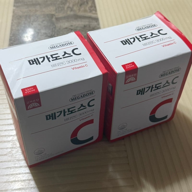 고려은단 메가도스C 3000mg 내돈내산 후기 | 하루 한 포 고함량 비타민C