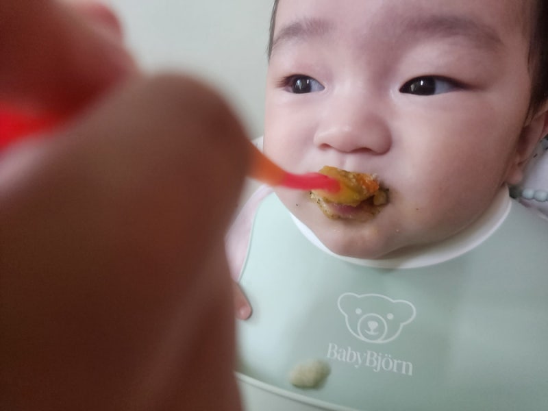이유식 땅콩 알러지 테스트 몸에 두드러기 같은 발진