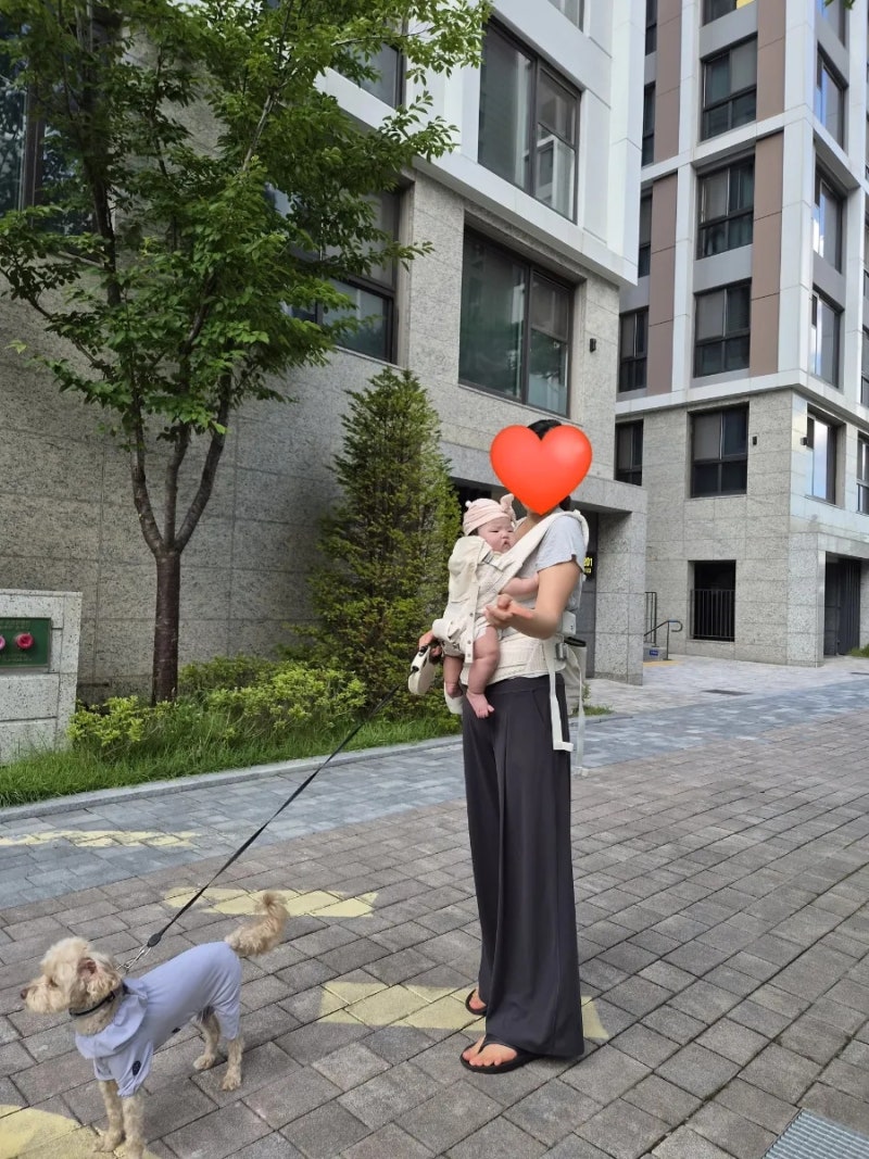 폴레드 에어러브허그 아이엔젤 아기띠쿨링시트 여름아기띠 후기