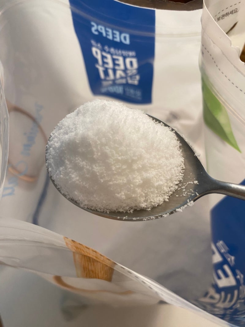 미네랄소금은 뭐가 다를까? 해양심층수소금딥솔트DEEPSALT 아침 소금물 마시는 법