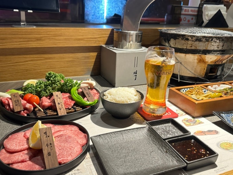 부산인데 일본 여행 다시 간 줄 알았던 남포동 소고기 맛집 야키니쿠 객 본점