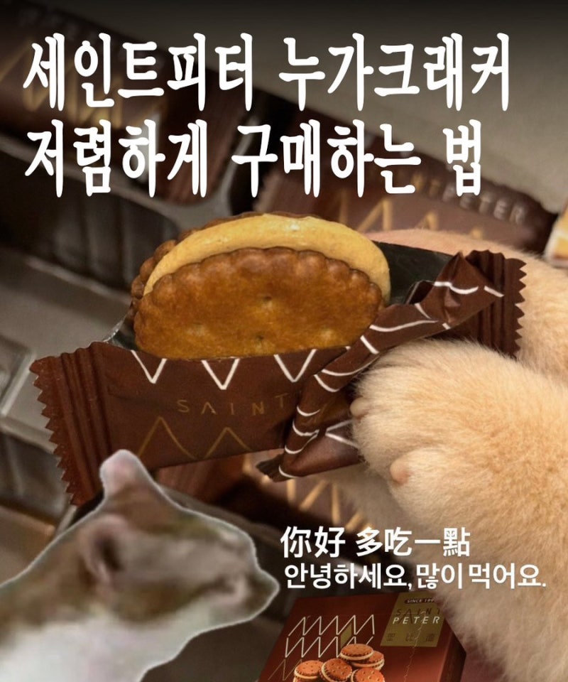 대만 3대 누가크래커 세인트피터 7,000원 이하로 구매하기 (원가 8,756원)｜커피누가크래커 맛, ....