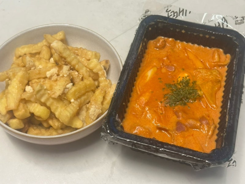 오랜만에 로제떡볶이 먹고싶어서 주문한 배떡 배달 후기!