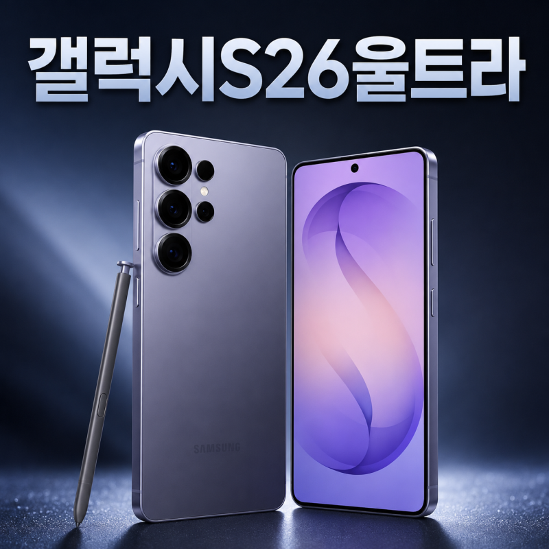 갤럭시 S26 울트라 무게 때문에 손목이 걱정된다면? 체감 무게 정리