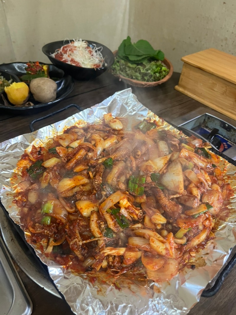 [부산/수영역] 현지인 꼼장어 맛집 '기장산곰장어' : 가성비 꼼장어 / 내돈내산
