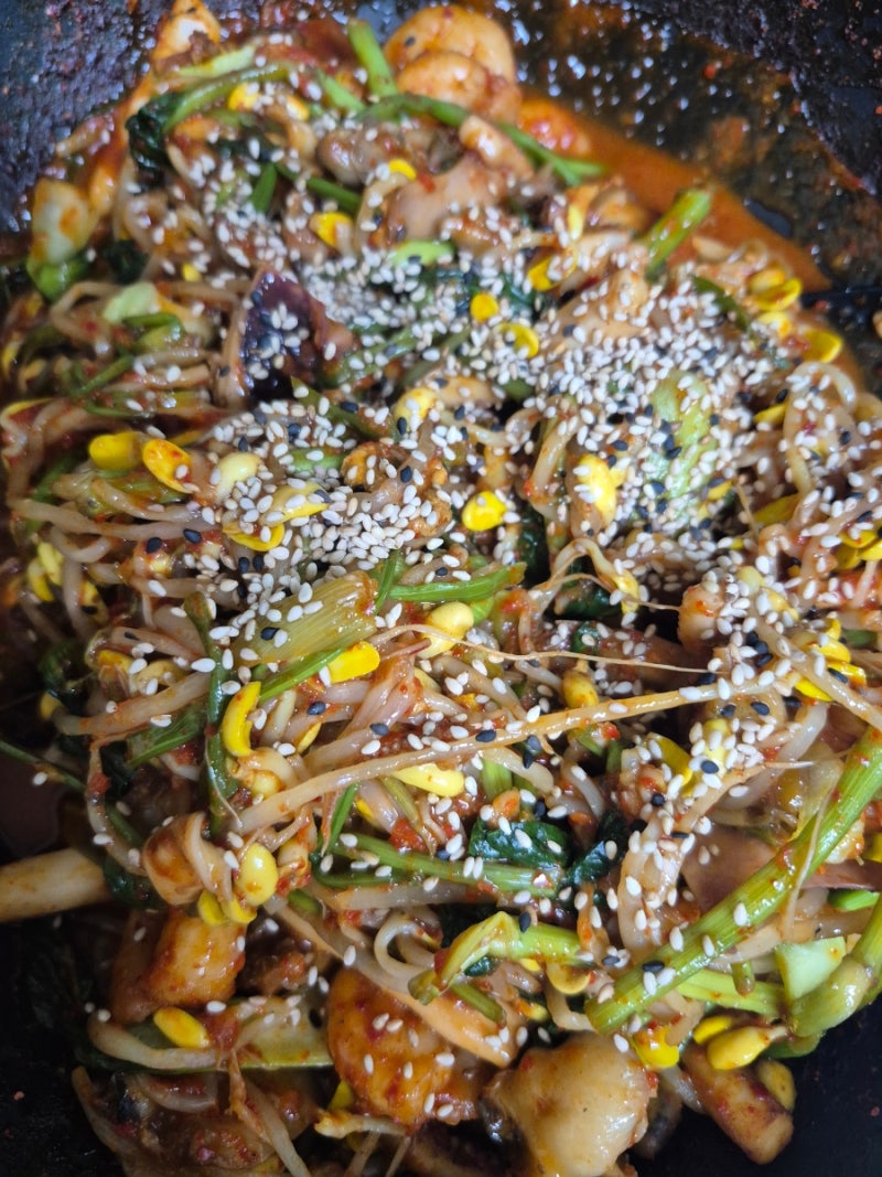 해물 콩나물찜 황금 레시피