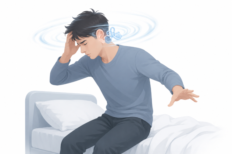 "세상이 빙글빙글 돌아요", 이석증 : 원인, 자가진단, 치료