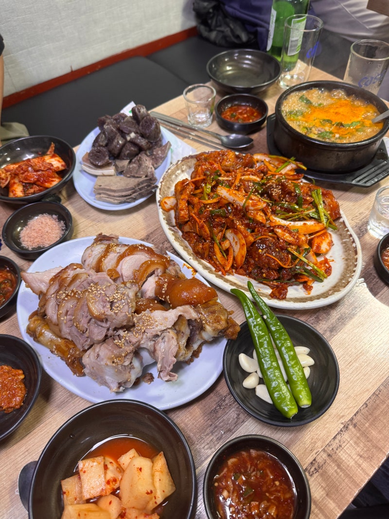 마포소문난원조족발, 족발시키면 순대&순대국까지 주는 공덕 족발맛집 (가는길 사진 有)