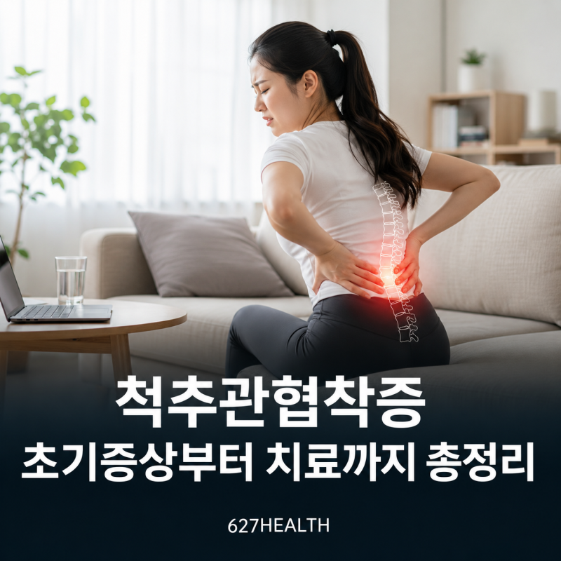 척추관협착증 초기증상부터 치료까지 총정리
