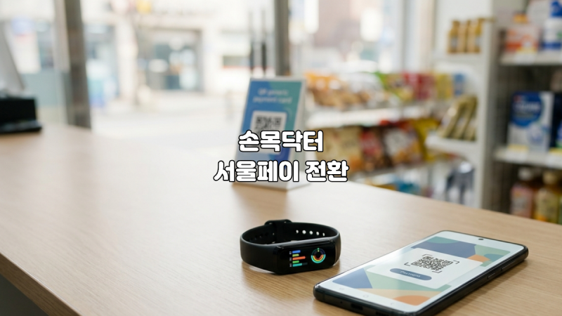 손목닥터 서울페이 전환 방법과 사용처 한눈에 보기