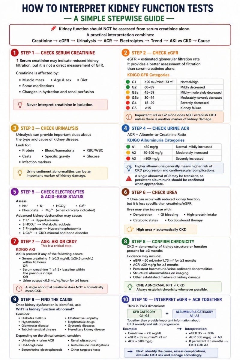 How to Interpret Kidney Function Tests
