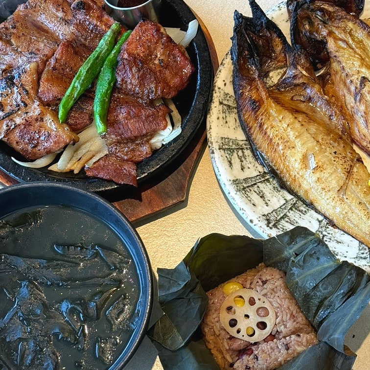 부산하단맛집 낙동강뷰가 멋있고 부모님이 만족하신 화덕연밥 하단본점