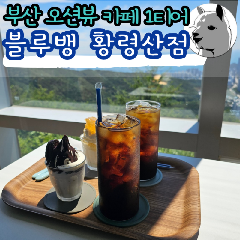 부산 오션뷰 카페 1티어 추천 블루뱅 황령산점(전망대 주차장 정보)