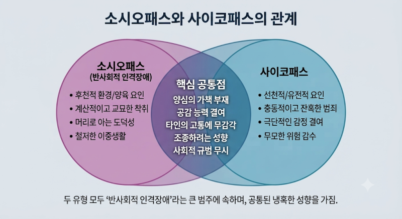 [오싹한 이야기] 내 주변의 소시오패스 특징 표정 변화와 행동으로 알아보는 소시오패스 판....