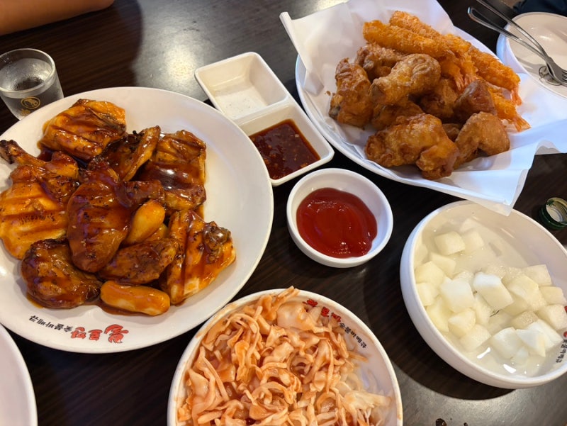 [창원 도계동] 불로만바베큐 - 숯불양념과 바삭한 후라이드의 조합!