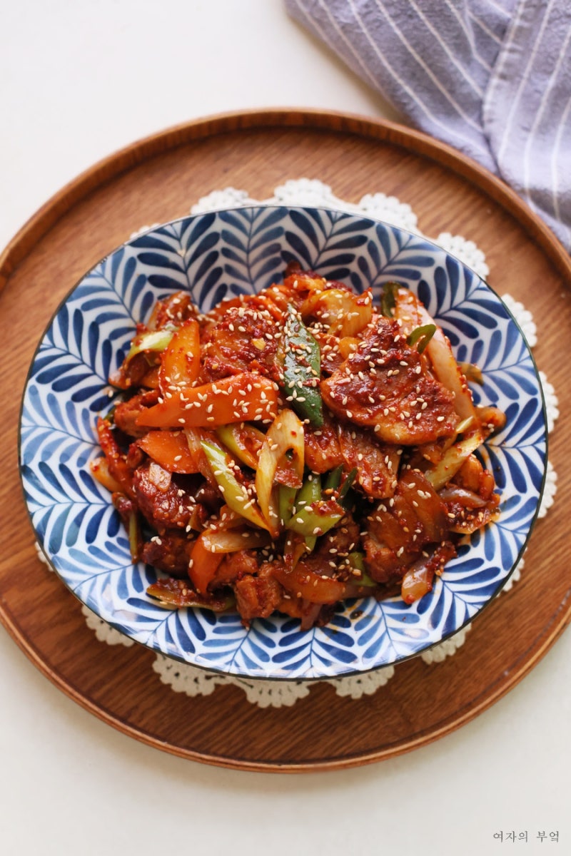 삼겹살 제육볶음 레시피 양념 황금레시피