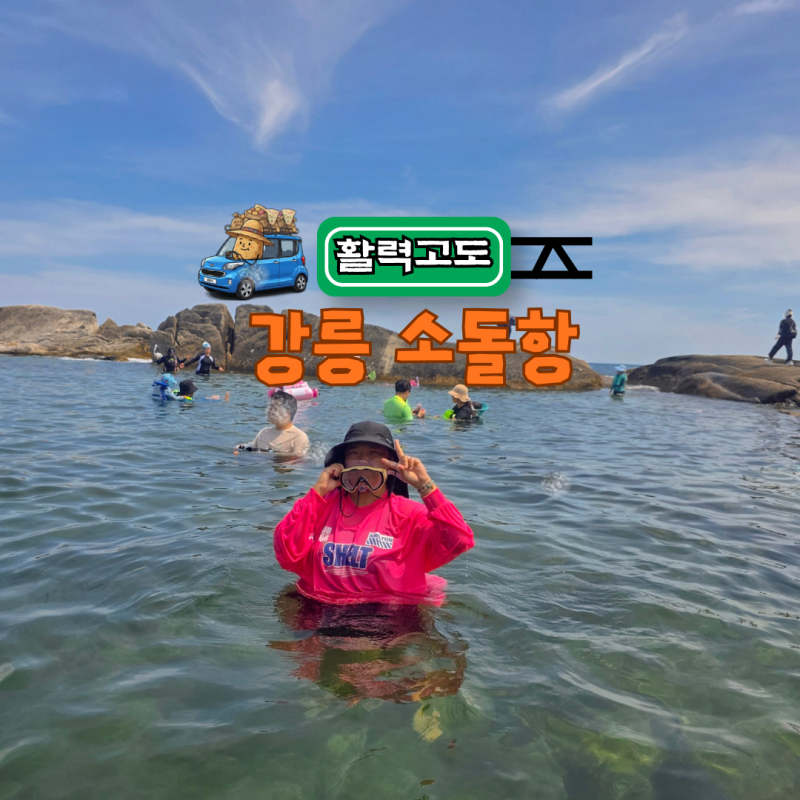 강릉 스노쿨링 명소 가볼만한곳 소돌항 아들바위공원 아이랑 물놀이 수심 후기