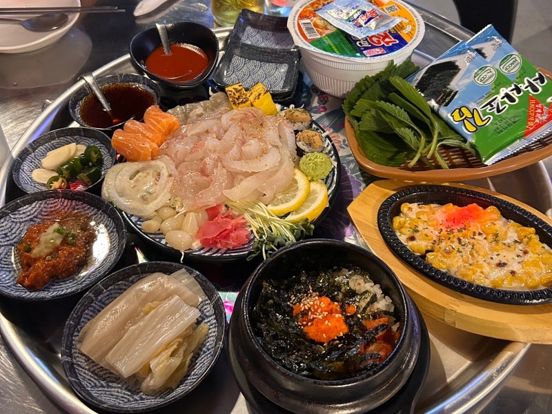 [경포실비] 강릉 막회 경포대 술집 강릉 로컬 맛집 경포실비