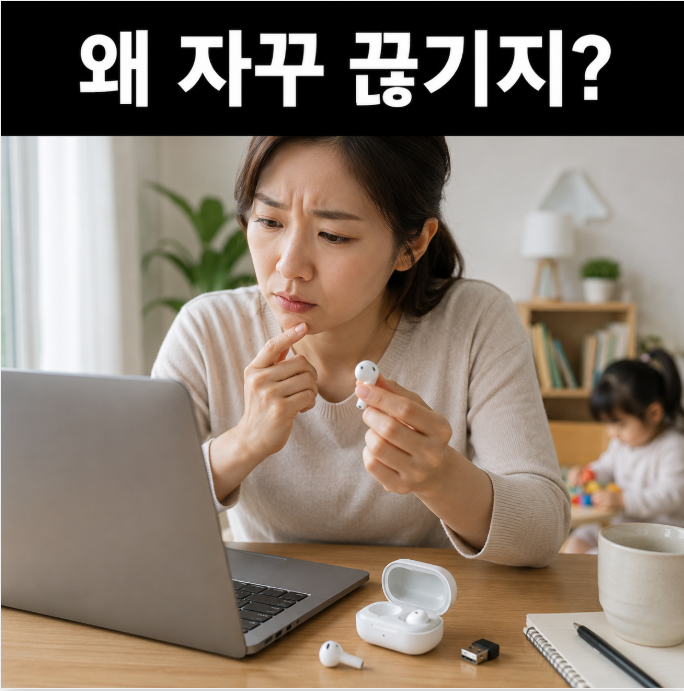 갤럭시 버즈 연결이 자꾸 끊길 때, 블루투스 동글부터 사야 할까