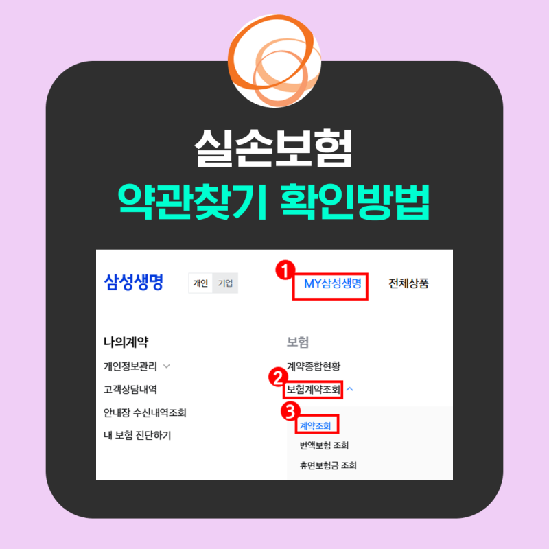 실손보험 약관찾기 확인방법ㅣ삼성생명 한화생명 DB손해보험 현대해상