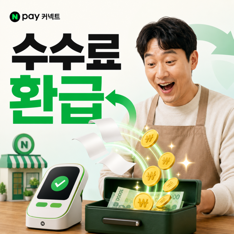 "신청 안 해도 통장에 돈 들어온다?" 네이버페이 Npay 커넥트 수수료 지원