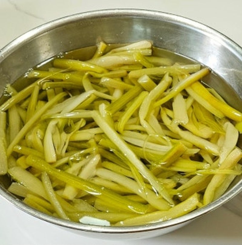 토란대 손질법 아린맛 없애는 순서