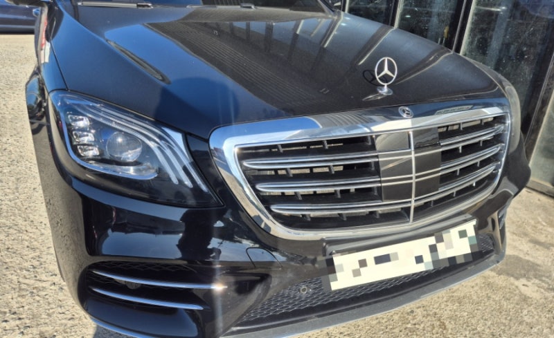벤츠 W222 S400d 냉각수 누수 점검