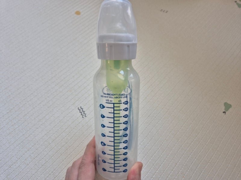 닥터브라운 내로우넥 젖병 조립 사용법, 분유타는 방법 순서, 젖병 샘 방지
