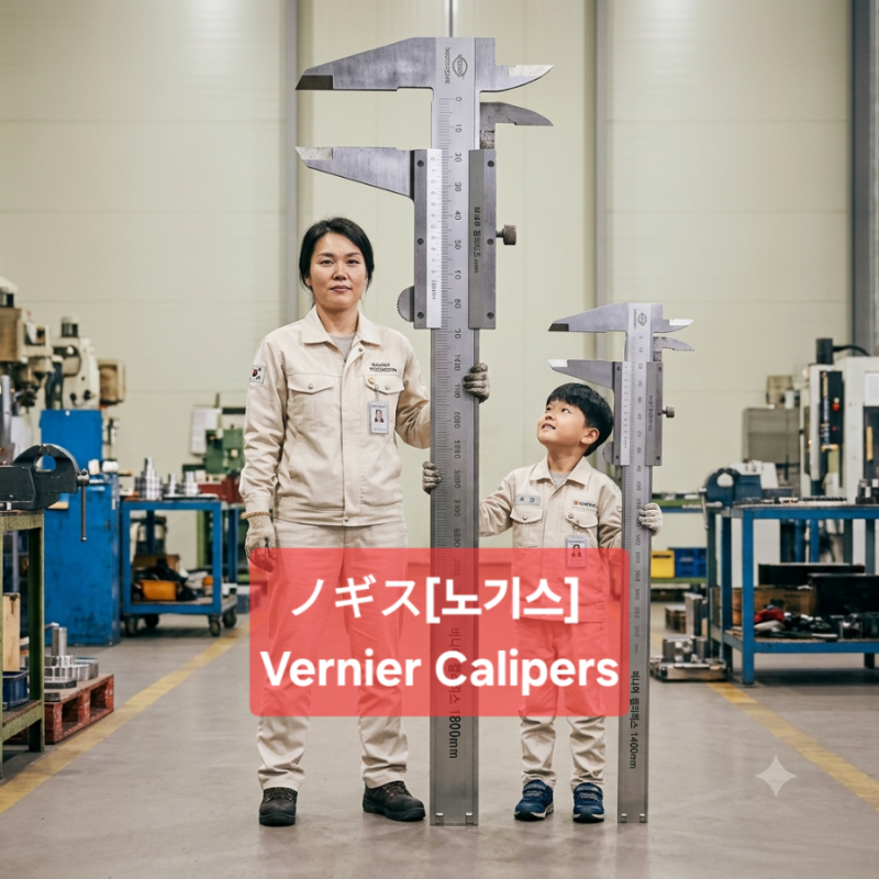 노기스 = 버니어 캘리퍼스(Vernier Calipers)