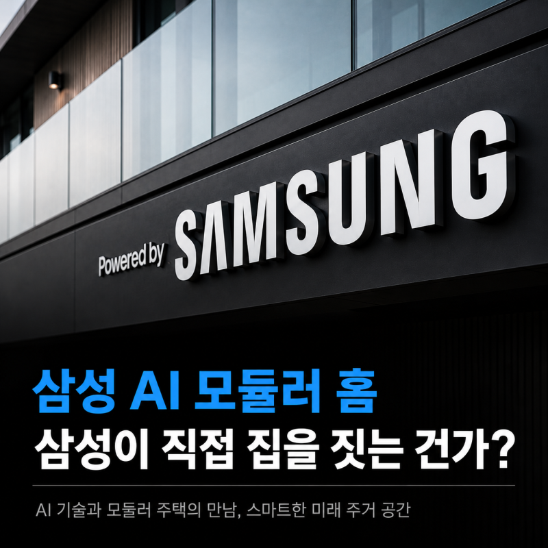삼성모듈러주택, 삼성 AI 모듈러 홈 1탄
