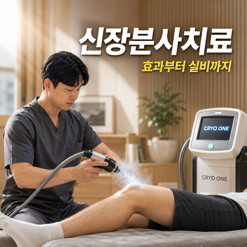 신장분사치료란? 효과와 도수치료 차이, 실비까지 한 번에 정리