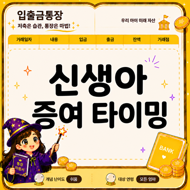 신생아 증여 신고 언제가 좋을까? 비과세 꿀팁