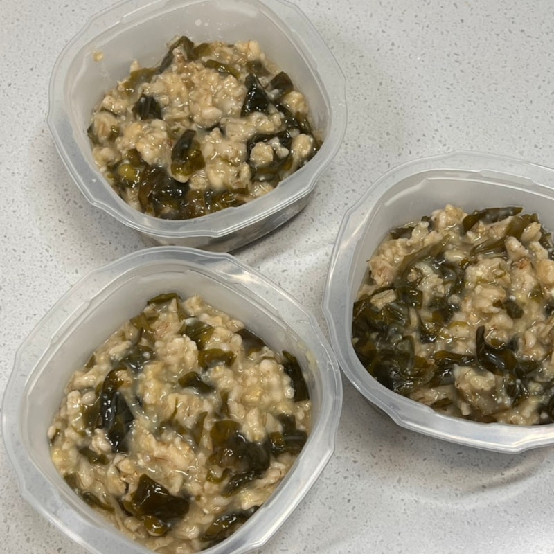10kg 체중감량에 도움 준 다이어트 식단 국산 유기농 롤드 오트밀