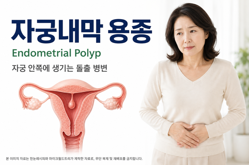생리 사이 부정출혈이있다면 — 자궁내막 용종