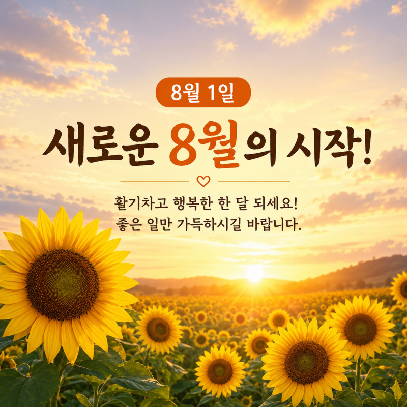 8월 인사말 날짜별 총정리 늦여름과 초가을 사이 센스 있는 안부 문자