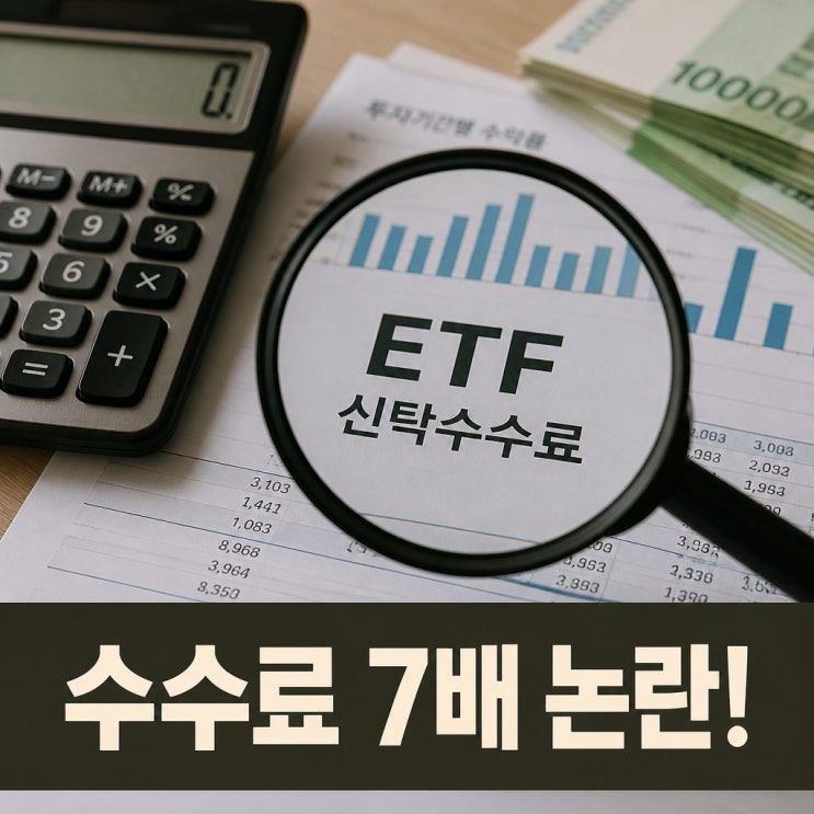 은행 ETF 신탁<b>수수료</b> 7배 논란과 소비자경보 집중분석