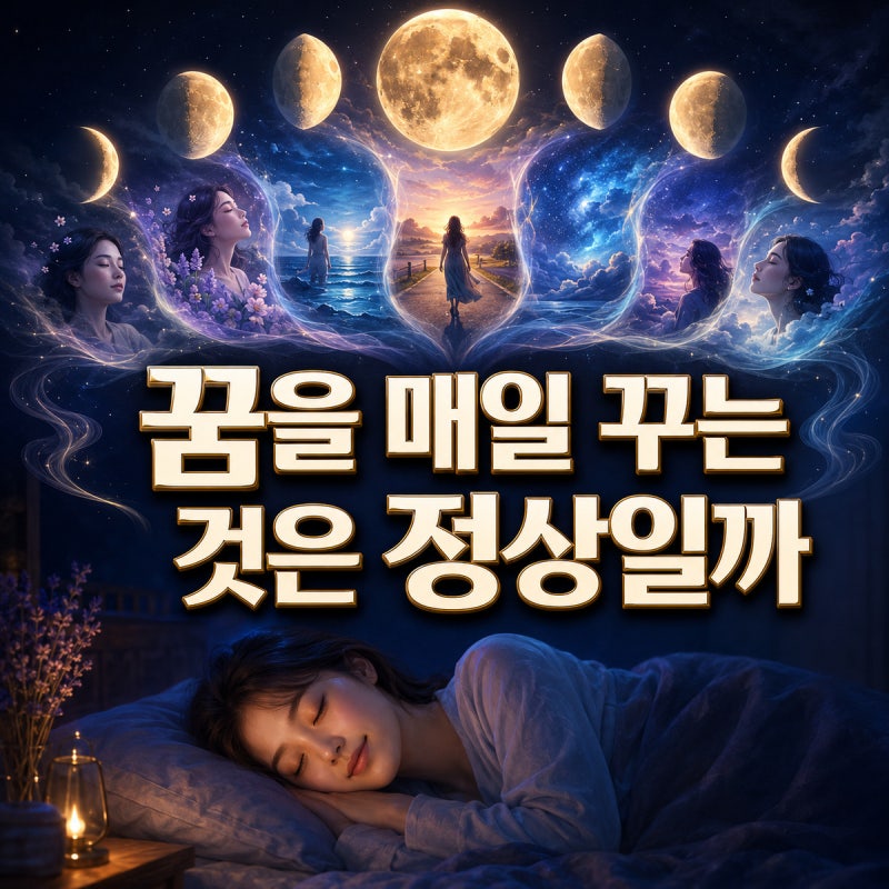 꿈을 매일 꾸는 것은 정상일까