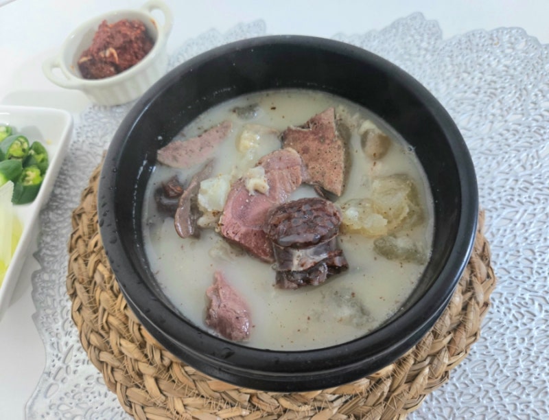 순대국 만들기 순대국밥 다대기 양념장 레시피