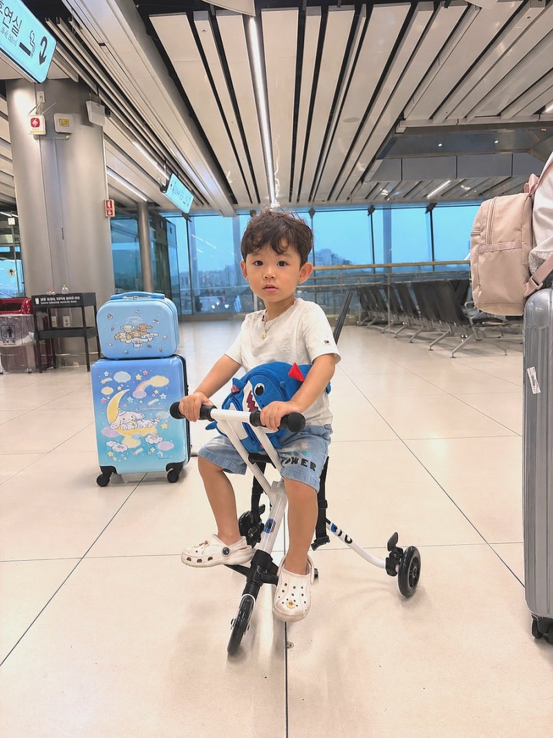 제주 여행 필수템! 마이크로 트라이크 디럭스 3박 4일 유모차 대체템 후기