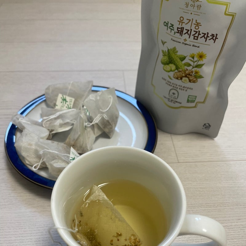 유기농 여주 돼지감자차 티백 구수한 즐기는 여주차