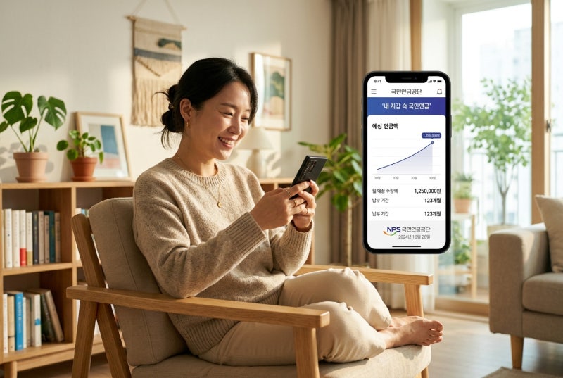 2026년 국민연금 예상수령액 조회 방법 및 소득별 예상 수령액표 정리