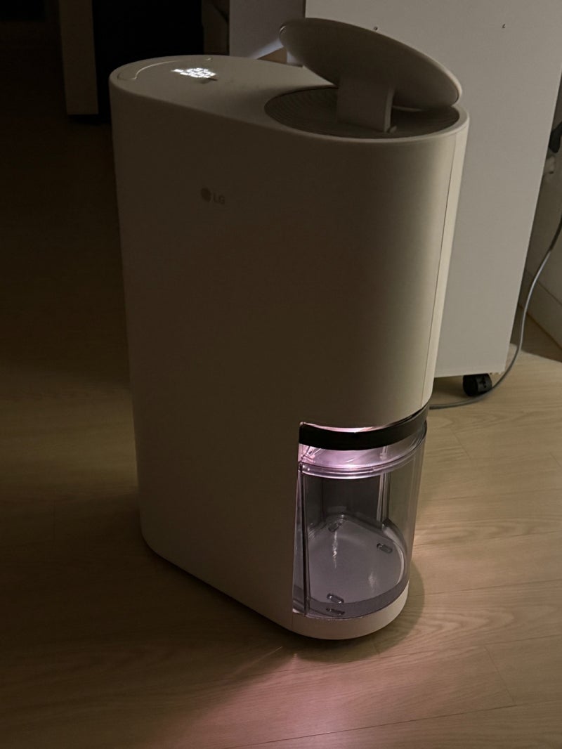 LG 휘센 오브제컬렉션 15L 제습기 후기 및 소음