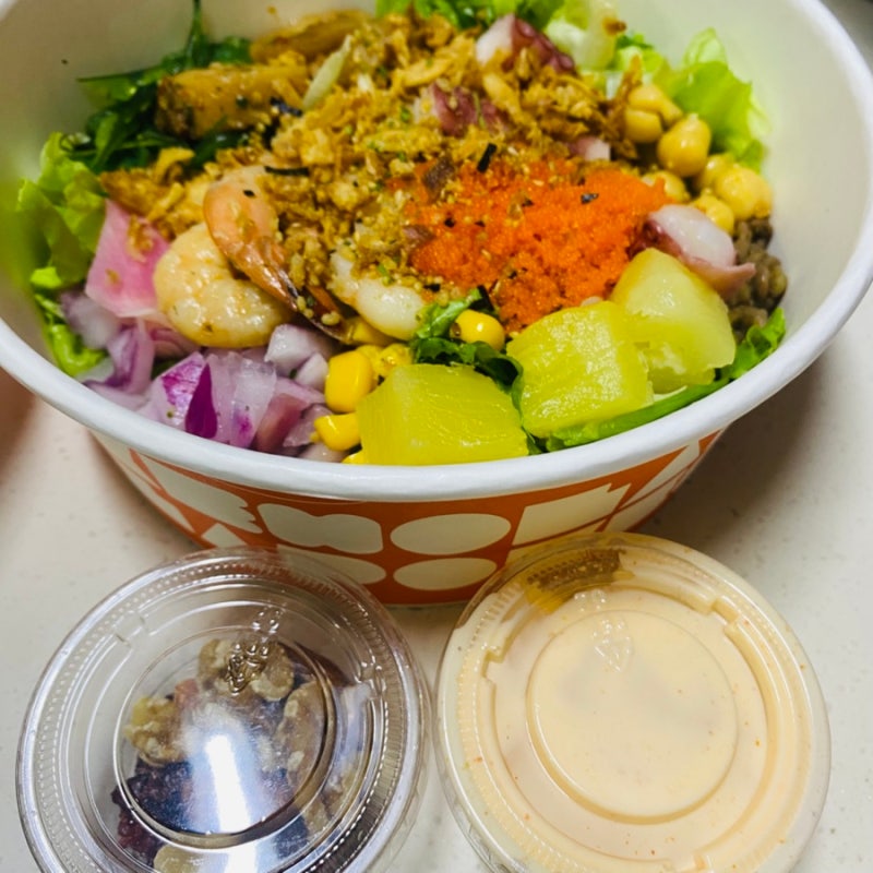 강남역 맛집 / 매일 아침 신선한 재료로 5대 영양소를 제공하는 강남역 포케 샐러드,올라포케....