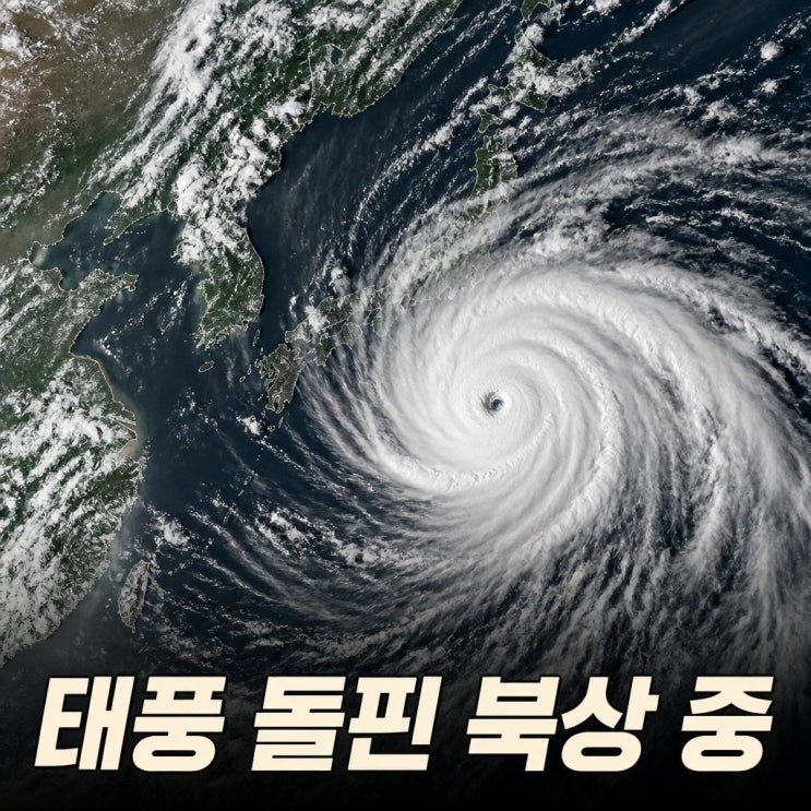 <b>태풍경로 현재위치</b>는? 초강력 태풍 돌핀 북상 중