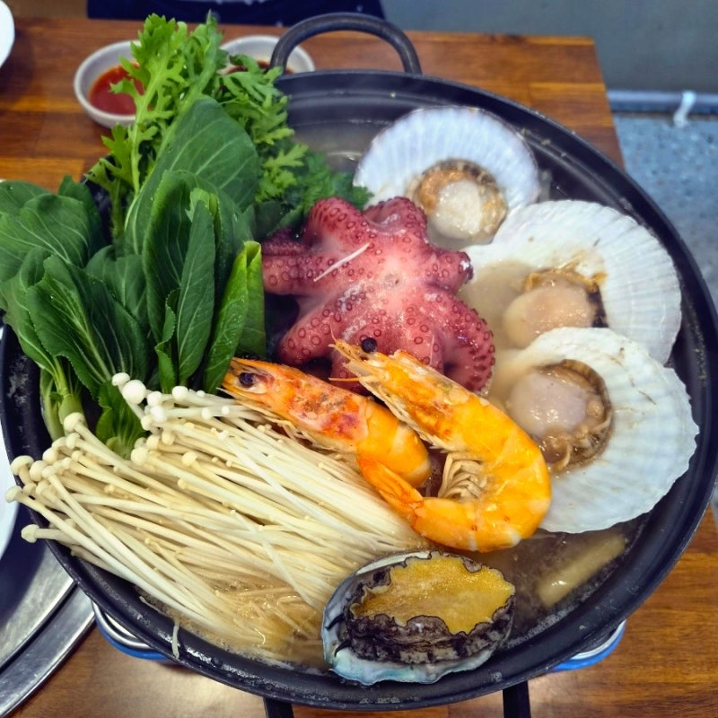 [태안 맛집]태안 신두리해수욕장맛집 신두리식당 돌문어해물탕 솔직후기