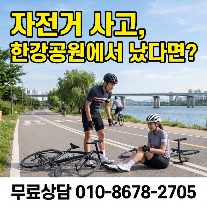 자전거 사고, 한강공원에서 났다면? 배상책임·보험 처리·합의금까지 보상전문가가 정리한 ....
