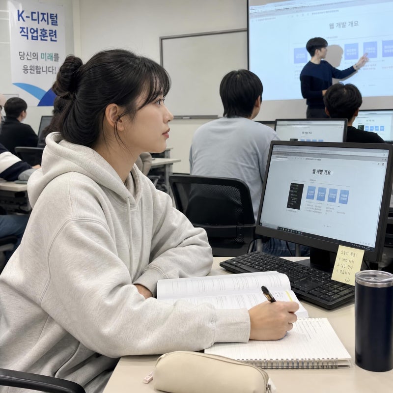 양산 직업학교 국비지원 추천! 캐드·컴활·회계·AI유튜브 크리에이터 과정 안내