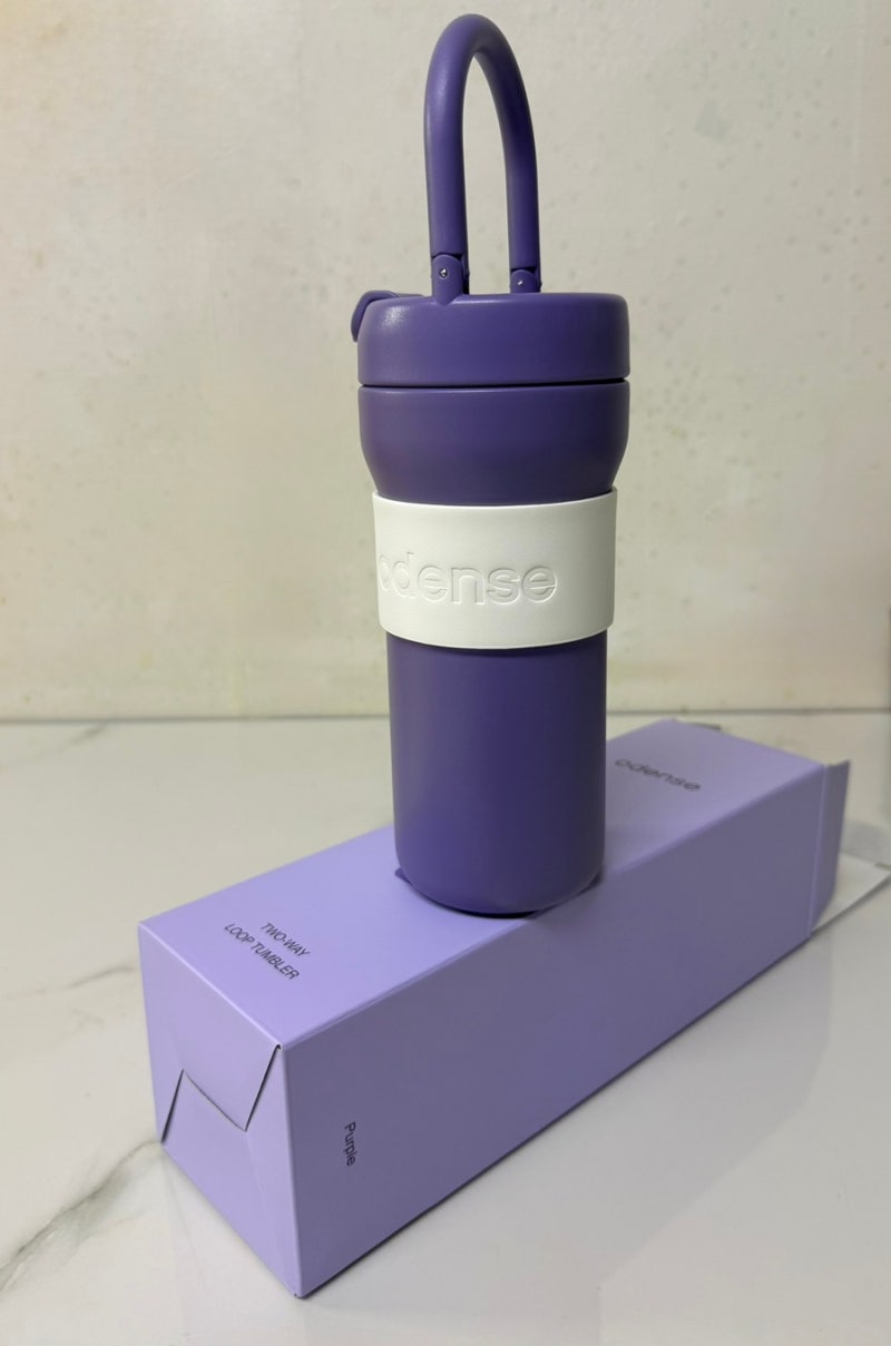 오덴세 투웨이 루프 텀블러 퍼플색상 찐 후기 720ml