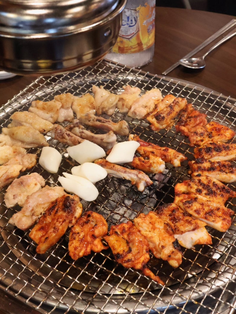 청주 숯불닭갈비 맛집 '숯불에닭' 율량동 회식 장소